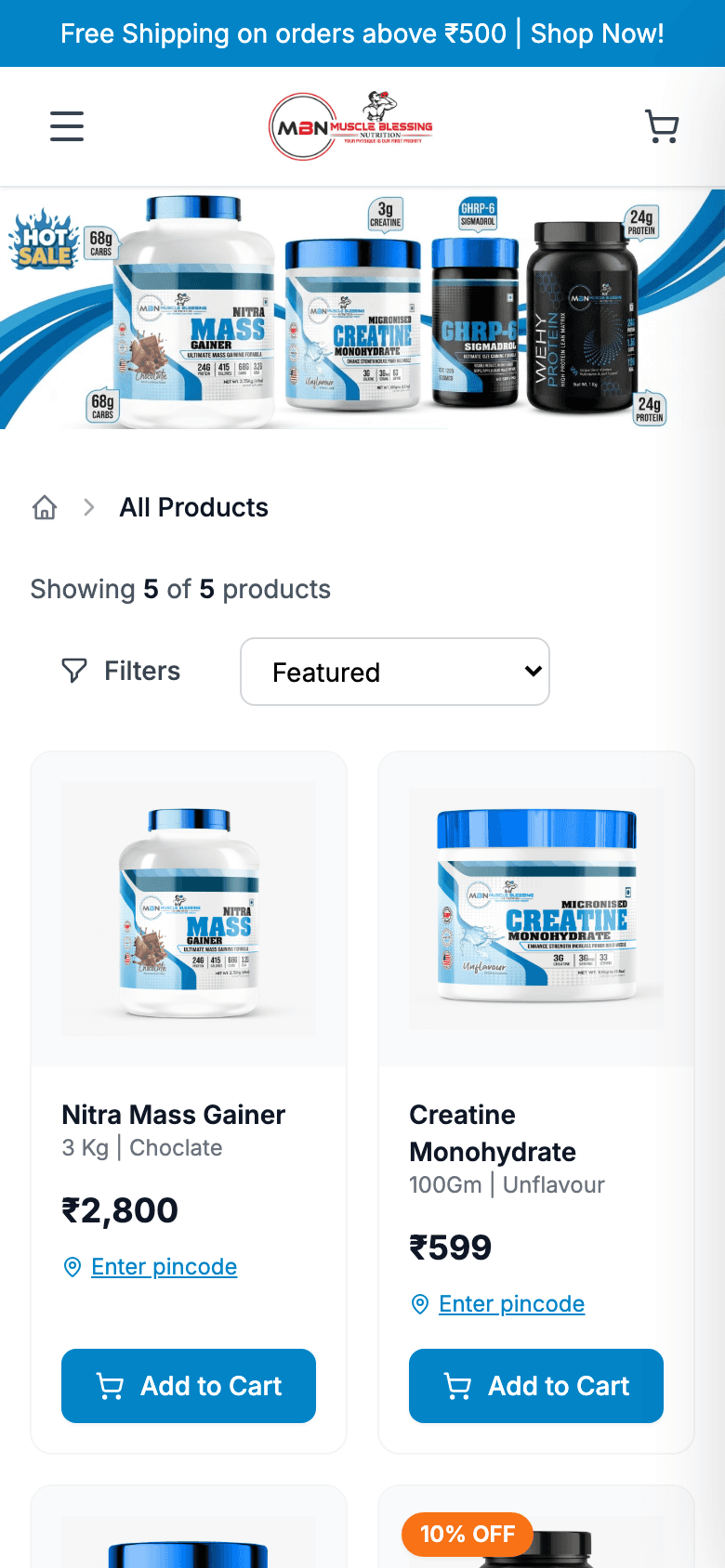 Muscle Blessing